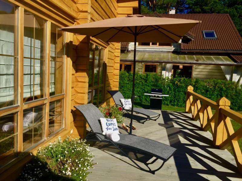 Villa Eco-House Ainaži Exterior foto