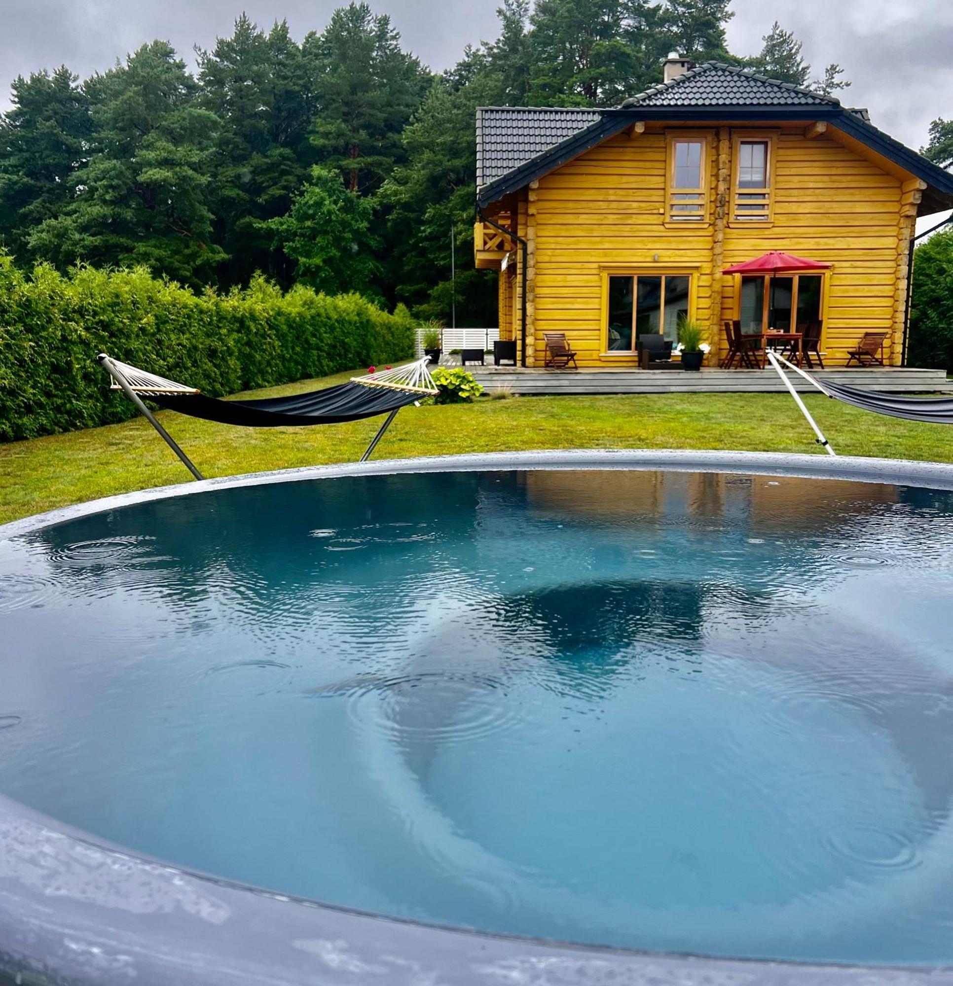 Villa Eco-House Ainaži Exterior foto